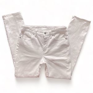 Talbots Women's High Rise Jeans - White